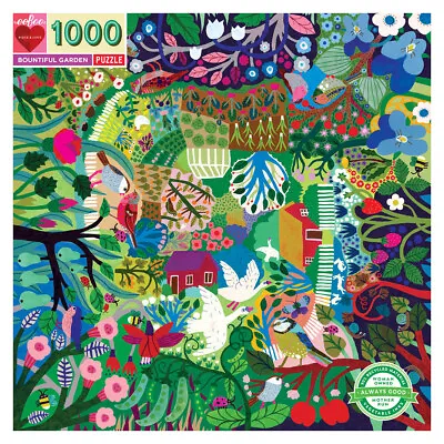 EeBoo - Bountiful Garden Puzzle 1000pc • $43.99