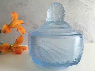 Walther Sohne Art Deco Nymphen Trinket Dish With Lid Small • £25