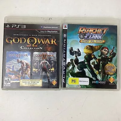 Sony PlayStation God Of War Collection And Ratchet & Clank QfB (V1) S#564 • $12.50