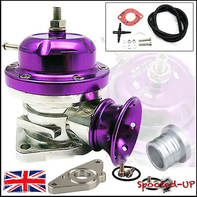 PURPLE TYPE RS BLOW OFF DUMP VALVE Fit SUBARU IMPREZA 1-15 WRX STI GREDDY FLANGE • $85.16