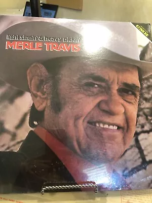 MERLE TRAVIS: Light Singin' & Heavy Pickin' LP Sealed (corner Bend) Country C1 • $16