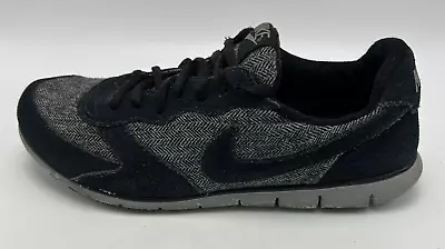 Nike Womens 6.5 Sneakers Shoe Eclipse Low Walking Lace Up 324857-002 Black Suede • $22.99