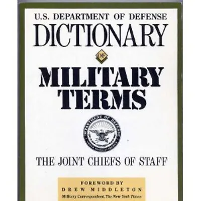 Dictionary Of Military Terms Paperback • $6.17