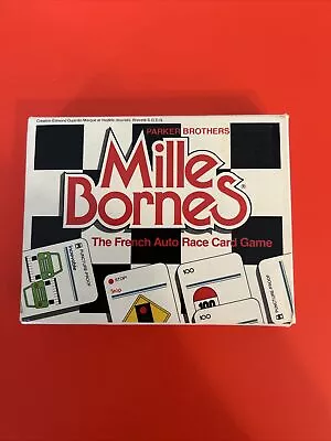 Vtg Parker Brothers Mille Bornes 1982 -Complete • $12.99