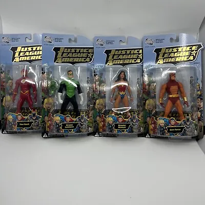 DC Direct Justice League Of America JLA Series 3 Action Figures Set Flash S11 • $159.99