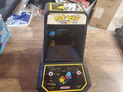 VINTAGE Midway's Pac-Man PACMAN 1981 Tabletop Mini Arcade Game Coleco - Working • $60