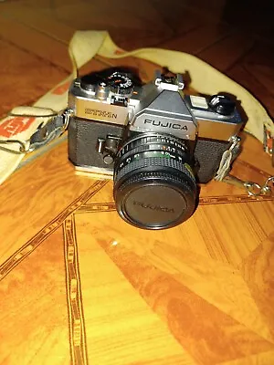 £40.99 • Buy FUJICA STX-1N Vintage 35mm SLR Film Camera With X-Fujinon 1:1.9 F=50mm Lens
