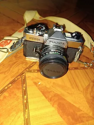 £40.99 • Buy FUJICA STX-1N Vintage 35mm SLR Film Camera With X-Fujinon 1:1.9 F=50mm Lens