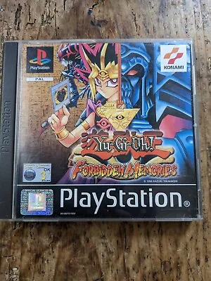 Yu-Gi-Oh! YUGIOH Forbidden Memories  Sony PlayStation 1 PS1 Complete With Manual • £35.99