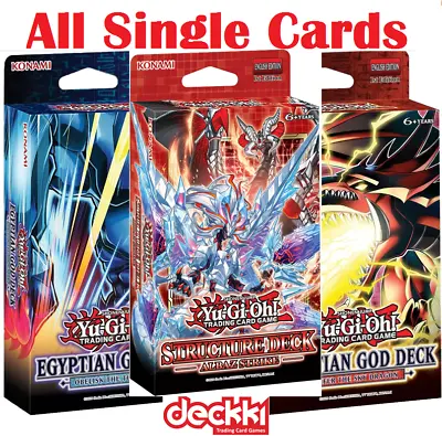 Structure Decks: Albaz Strike Slifer & Obelisk | All Singles | 1st Ed | YuGiOh! • £2