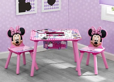 Minnie Mouse Table & Chair Set: Delta's Storage Delight! • $65.99