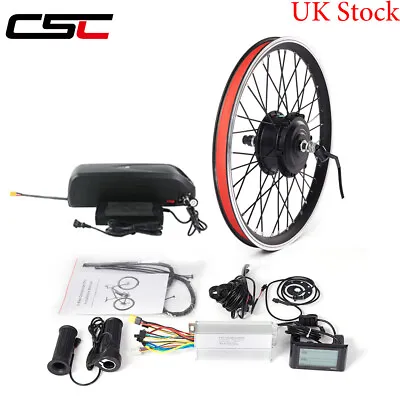 Electric Bike Conversion Kit 36V 250W 35OW 5OOW Motor Wheel With 15AH Battery • £225