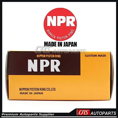 NPR Piston Rings For Honda INTEGRA CIVIC B16A2 B17A1 B18A1 B18B1 B18C • $27.96