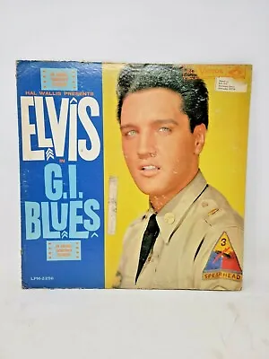 ELVIS PRESLEY G. I. Blues 1960 - RCA Victor LPM-2256 LP 12  Vinyl Record • $8.44