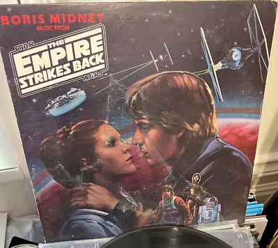 Star Wars ~The Empire Strikes Back -Boris Midney Record LP  1980 Promo Vinyl EX+ • $19.95