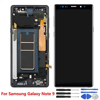 For Samsung Galaxy Note 9 LCD OLED Display Screen Digitizer Assembly With Frame • $102.95