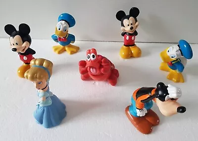 Disney Bath Toys Bundle - Mickey Mouse - Donald Duck - Sebastian - Goofy  • £9.99