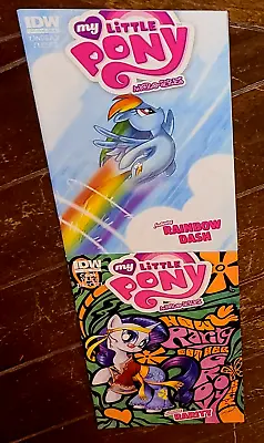 My Little Pony Micro Series #2A & #3B (2013 IDW): Features Rainbow Dash/Rarity • $13.49