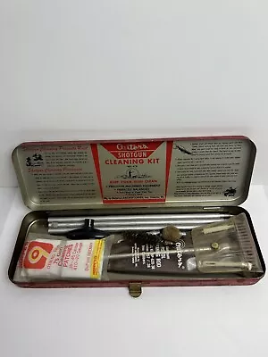 Vtg Outers Shotgun Cleaning Kit #478 (partial Kit) W/ All-Metal Case + Extras • $17.99