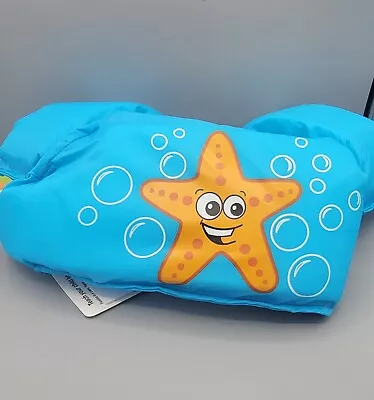 Stearns ORIGINAL Puddle Jumper Blue Starfish Kids Life Vest For 30-50 LBS NWT • $14.97