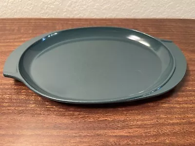 Vintage Boonton Ware Melmac Melamine Aqua Blue Oval Winged Platter Plate NJ USA • $12.99