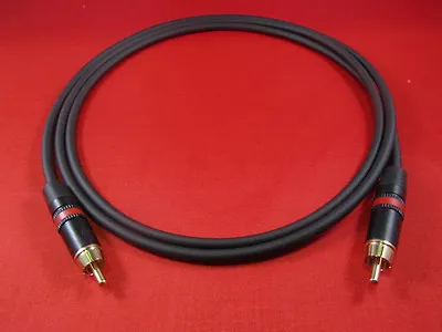 1 Ft  Mogami 2964 SPDIF 75 Ohm Superflexible Cable W/ Neutrik Gold RCA • $9.95