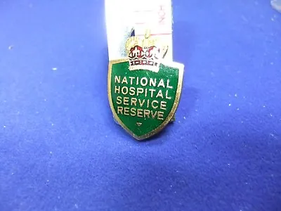 Vtg Badge National Hospital Service Reserve Cold War Era Volunteer Home Front • £9