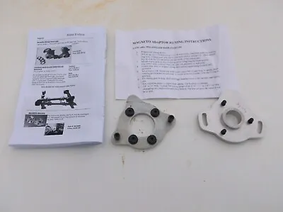 Royal Enfield Bullet Magneto Adapter Mounting Plates Fairbanks Joe Hunt Morris • $74.99