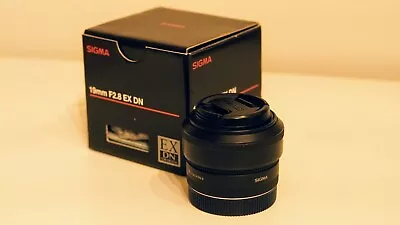 Sigma 19mm F/2.8 EX DN Lens For Sony E Mount • £70