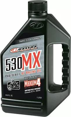 Maxima Racing Oil 530MX 4T Full-Synthetic 4-Stroke Motor Oil | 5W-30 | 1 Liter • $27.15