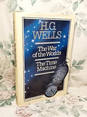 Vintage Book The War Of The Worlds/ The Time Machine H G Wells Chancellor Press • £9