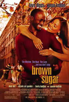 BROWN SUGAR Movie POSTER PRINT 27x40 Taye Diggs Sanaa Lathan Mos Def • $17.98