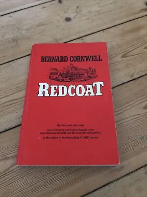 Redcoat Bernard Cornwell Uncorrected Proof Softback • £5