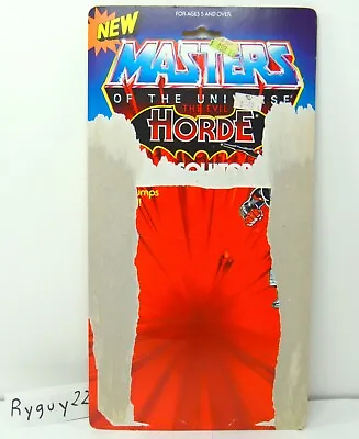 MOTU Mosquitor Card Back Masters Of The Universe Cardback He-Man Vintage • $20