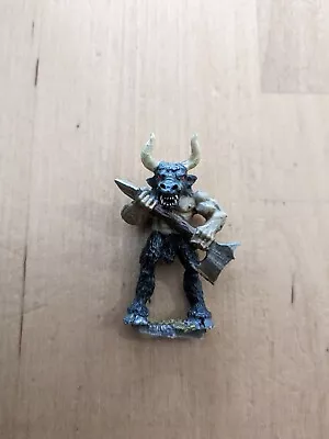 Warhammer Fantasy C25 Minotaur Bludbrag Battlebreath 1980s Metal • £24.99