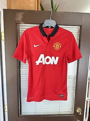 Authentic Nike Manchester United #10 Jernick 2013 Soccer Jersey Kit 532837-624 • $65
