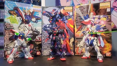 Assembled G Gundam Model Lot; God Burning Shining Master MG 1/100 Authentic • $125