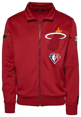 Miami Heat NBA Fan Track Jacket Red Pro Standard Sz S NWT • $60.97