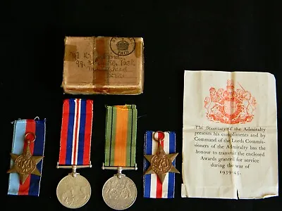 WW2 Battle Of Britain Star Oak Leaf Medal Defence Medal France & Germany Star • £255.27