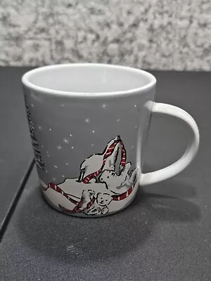 Vera Bradley MUG  Polar Beary Christmas  W/Ribbons Snow + Fox • $15