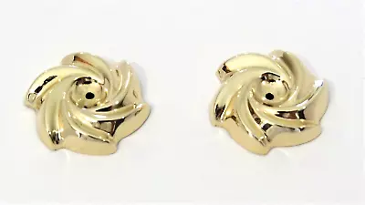 $68.99 • Buy 14K Solid Yellow Gold 5/8  Earring Jackets - For Stud Earrings