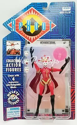 ReBoot Hexadecimal Collectible Action Figure YTV 1995 Irwin No. 30015 NRFP • $65.95