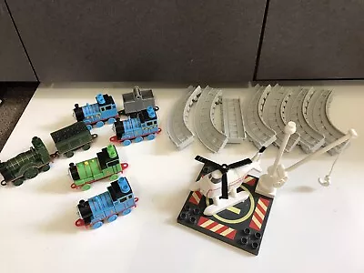 Thomas & Friends Train Engine Gullian Mega Bloks Blocks Train Tracks Harold Lot • $56.95