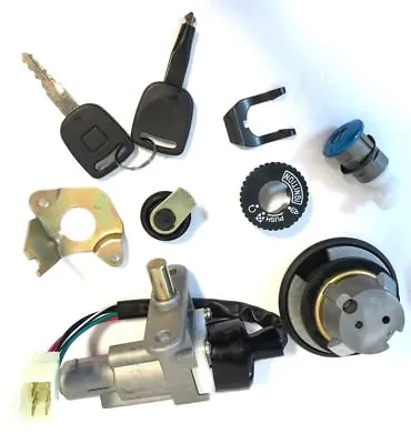 IGNITION KEY LOCK SET CHINESE SCOOTER GY6 4STROKE 50-150cc TAOTAO PEACE BMS VIP • $16.95