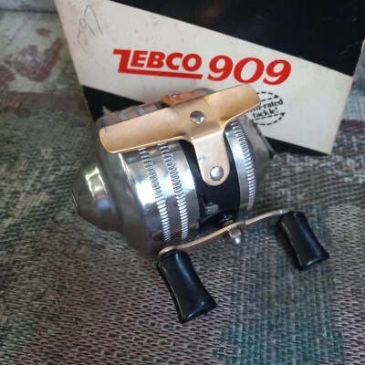 $29.99 • Buy Vintage Zebco 909 Fishing Reel With Box Made In USA