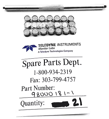 Teledyne / Monitor Labs 98000181-1 Sintered Filter CEMS Lot Of 21 Plus Tool • $175