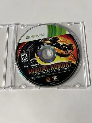 Mortal Kombat Komplete Edition (Xbox 360 2012) Disc Only - Tested & Working • $18.75