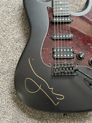 £795 • Buy Oasis Noel Gallagher  Hand Signed Autographed Harley Benton Electric Guitar
