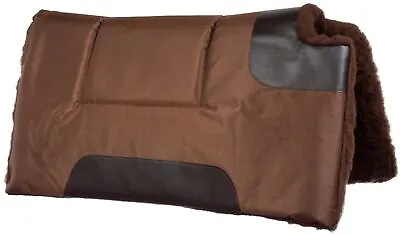 $56.61 • Buy Classic Horse Saddle Pad Western Brown Barrel Pleasure Trail Blanket Tack Used