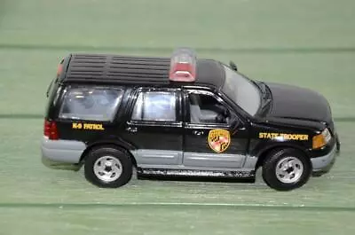 Gearbox Collectibles Ford Expedition MD State Troopers K-9 Patrol 1:43 Scale • $23.39